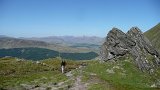 P1020166 * Approaching the bealach above Bridge of Orchy