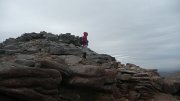 P1120724 * Red sandstone gives way to grey quartzite near the summit * 3328 x 1872 * (2.5MB)