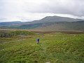 Approaching the south ridge of Pen Llithrig