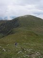 Pen Llithrig from the ascent of Pen yr Helgi Du