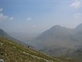 Ascending Foel-goch, Tryfan behind