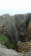 P1120377 * The Devil's Limekiln, with recent rockfall * 1872 x 3328 * (3.11MB)