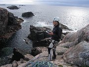 IMG_0571 * Trying to make the guidebook match the crag...